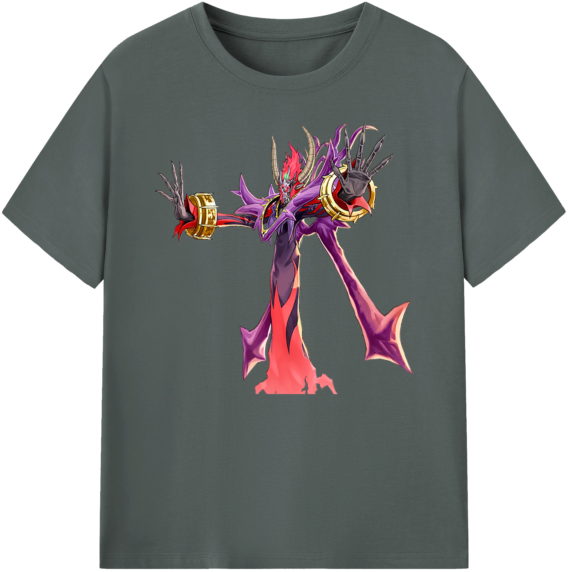 （画像用） 遊☆戯☆王 Yu-Gi-Oh! 綿100％ メンズ半袖Tシャツ｜肌触りやわらか＆通気性
